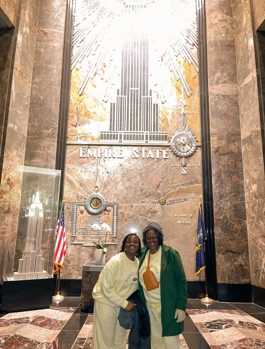 Mother & Daughter at the Empire State Building